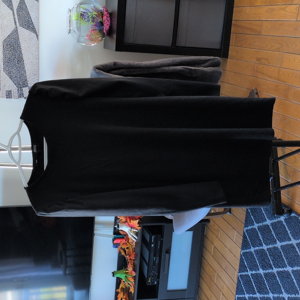 Rebel Sugar Black Long Sleeve Dress